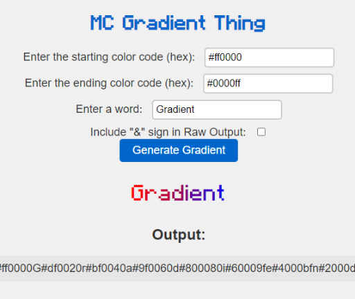 MC Gradient Thing Preview